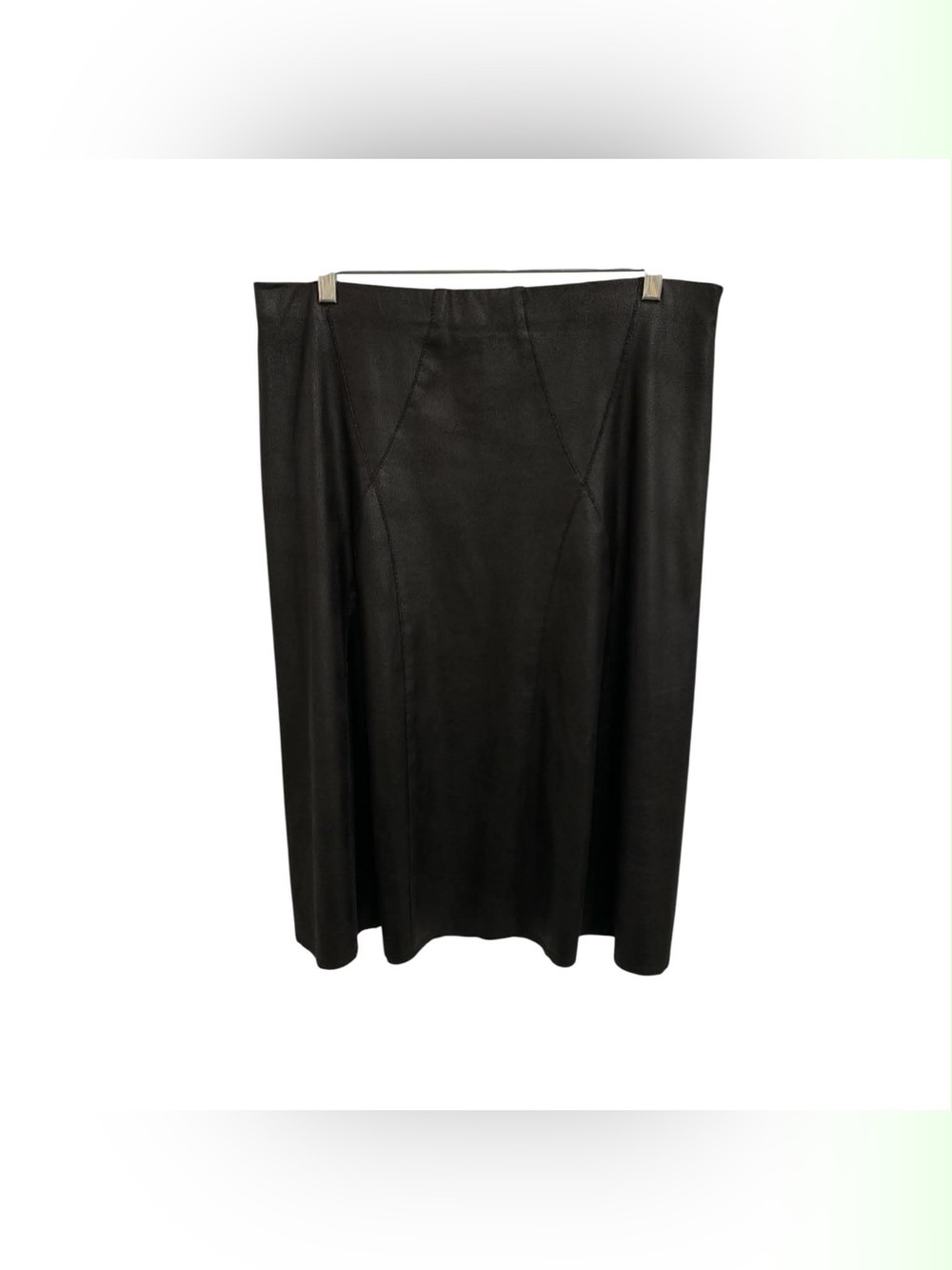 Vex Collection Black Pencil Skirt with Panel Detailing Size M